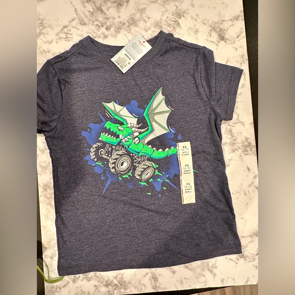 Dragon Monster Truck tee shirt
